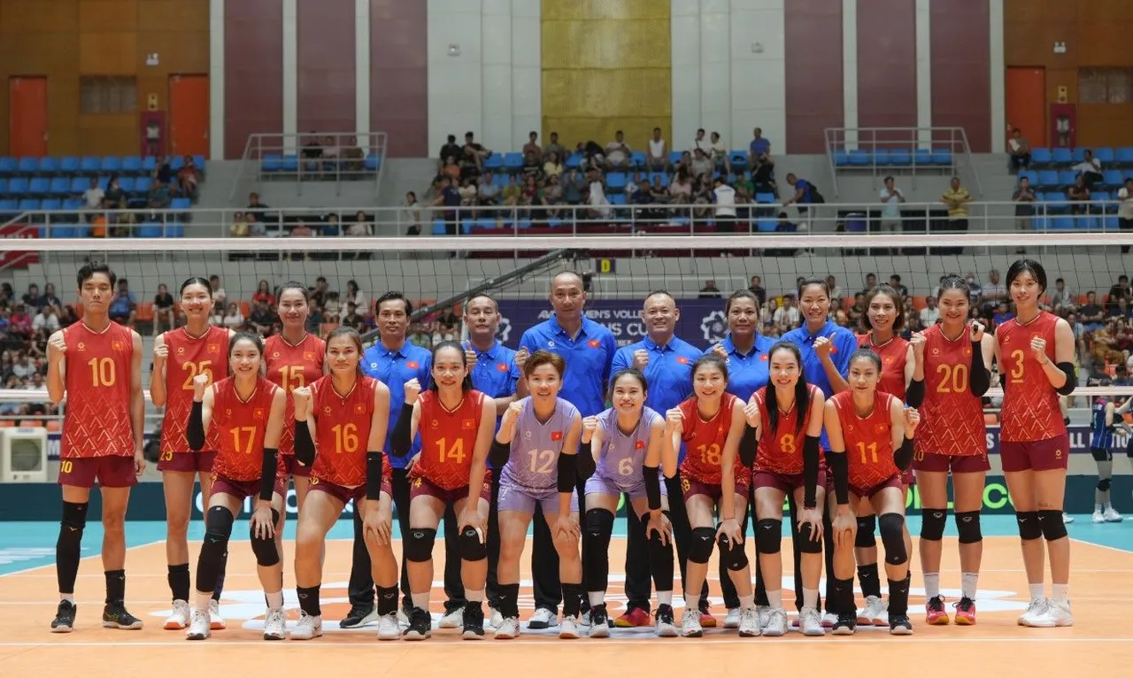 Roster Timnas Voli Putri Vietnam di AVC Nations Cup 2025/foto: Ofisial AVC