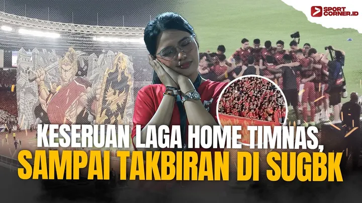 Keseruan laga kandang Timnas Indonesia saat lawan China di SUGBK/foto: SportCorner.id