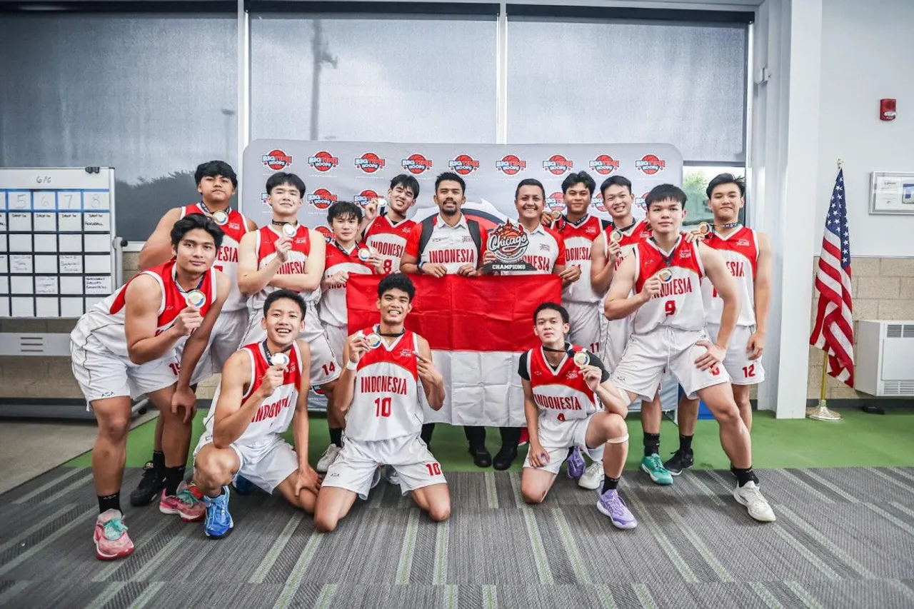 Tim DBL Indonesia All Star 2025 Juara di Amerika Serikat/Foto: DBL