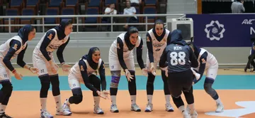 Timnas Voli Putri Iran di AVC Nations Cup 2025 (Sumber: Asian Volleyball)