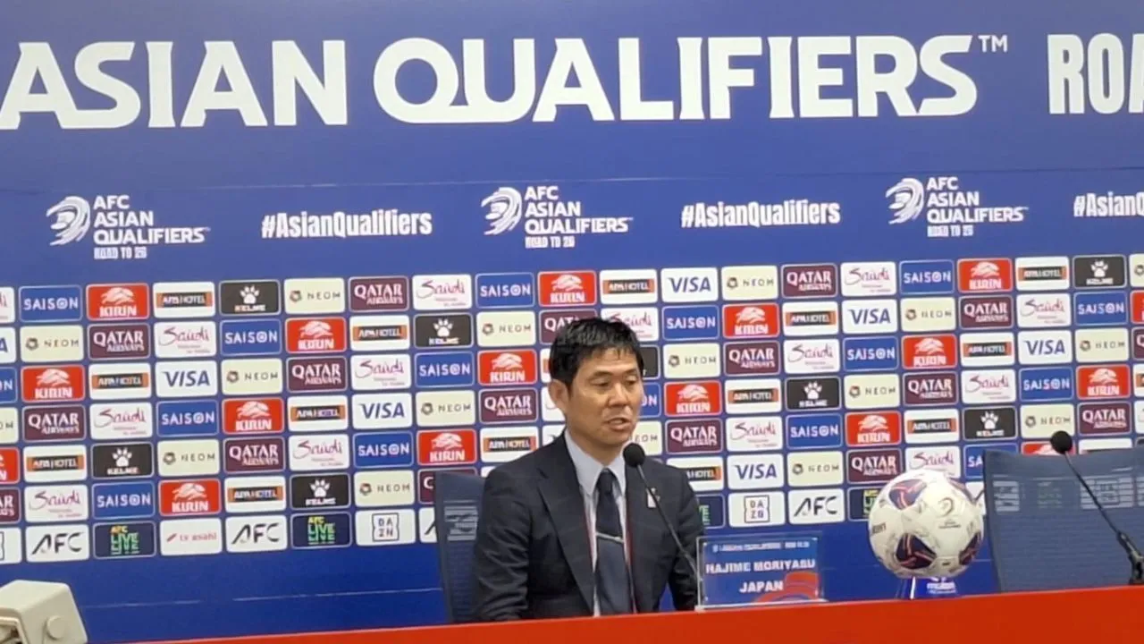 Pelatih Timnas Jepang Hajime Moriyasu/Doc PSSI Pers.