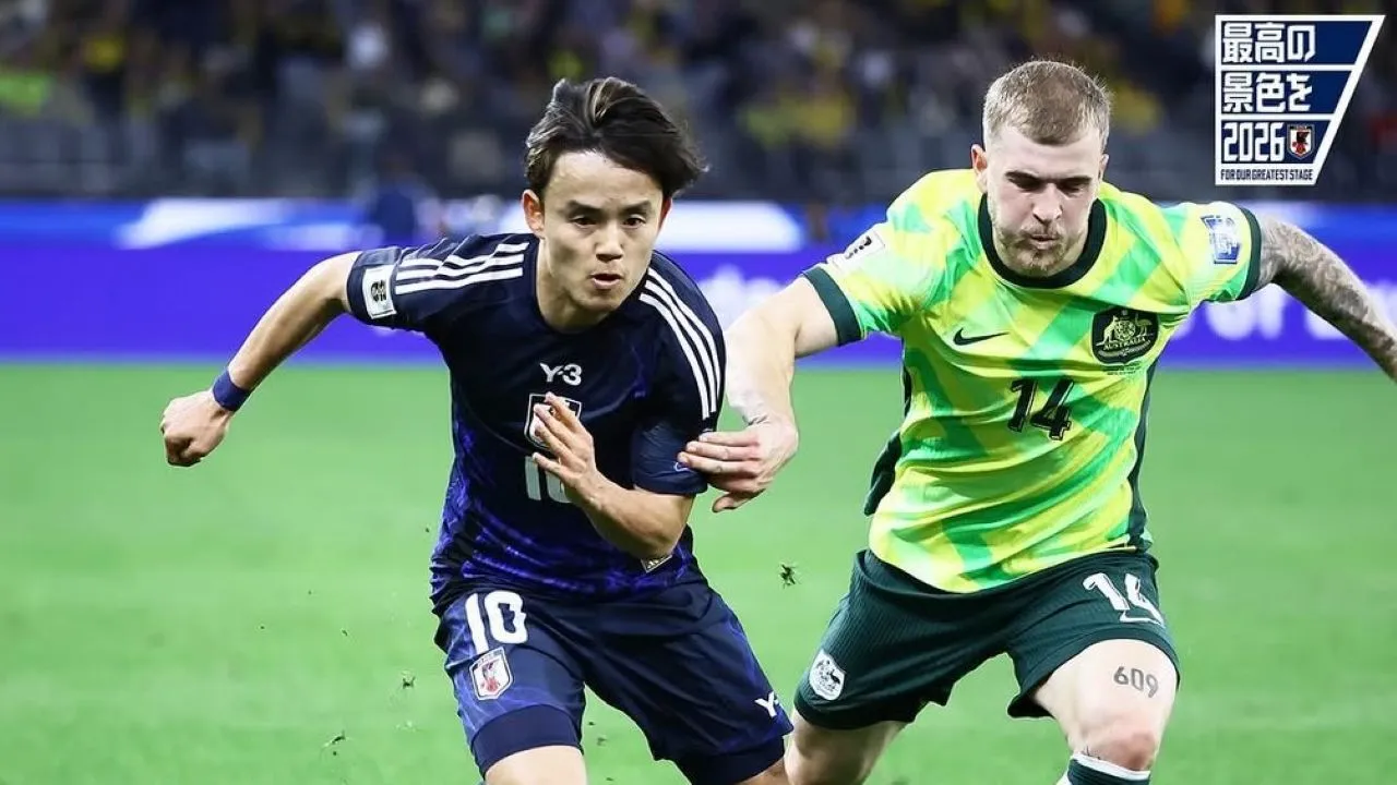 Pemain Timnas Jepang Takefuso Kubo/IG JFA