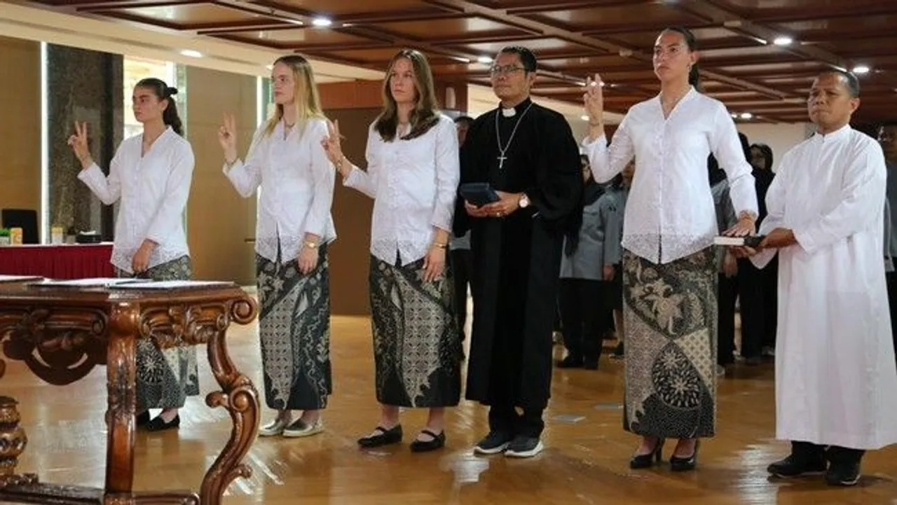 4 Pemain Keturunan Resmi Jadi WNI/Foto: Kemenkum RI