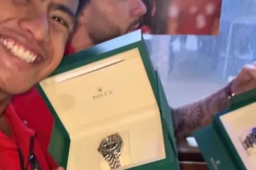 Pemain Timnas Indonesia Dapat Rolex/Foto: Tangkap Layar IG Justin Hubner