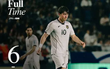 Jepang menang telak 6-0 atas Indonesia di laga pamungkas Grup C Kualifikasi Piala Dunia 2026/foto: Ofisial IG Timnas Indonesia