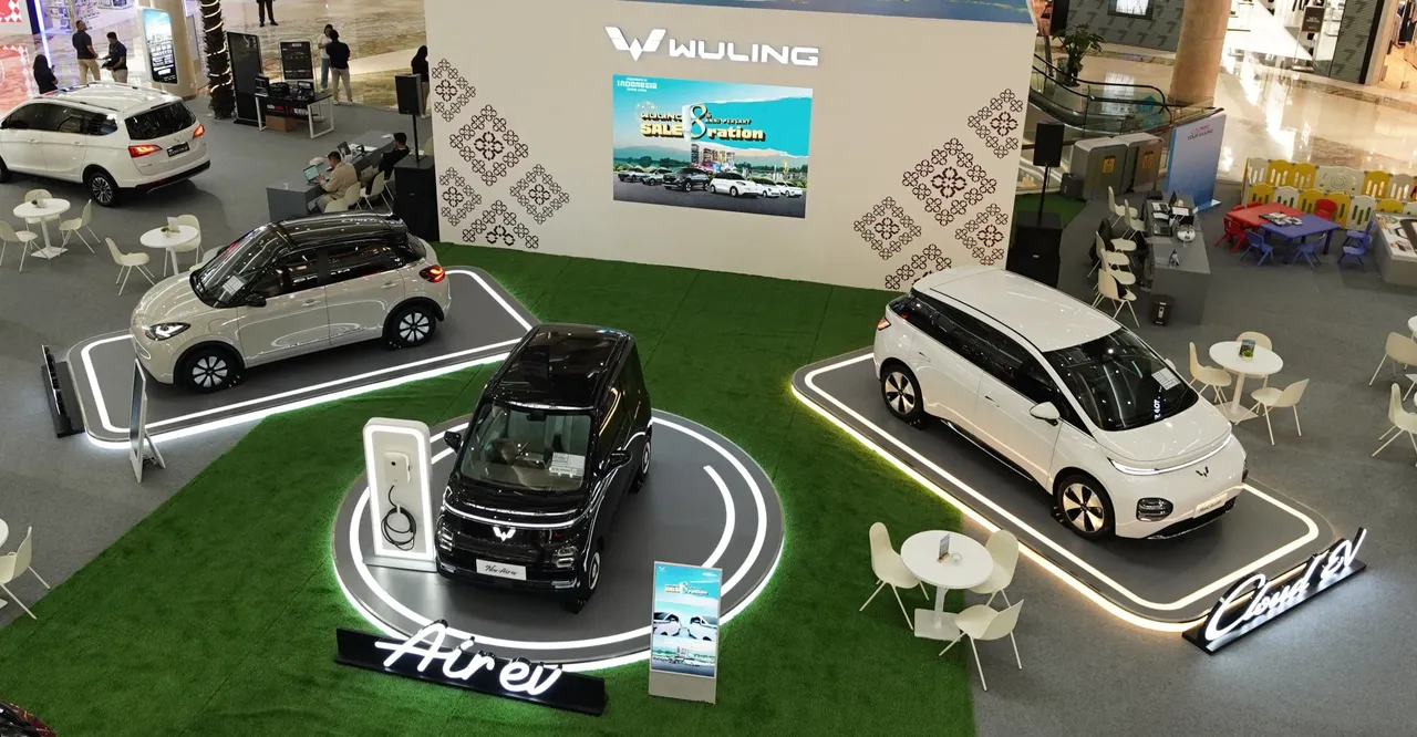Jelang HUT ke-8, Wuling hadirkan promo dan pameran Mall Kota Kasablanka. (Wuling Indonesia)