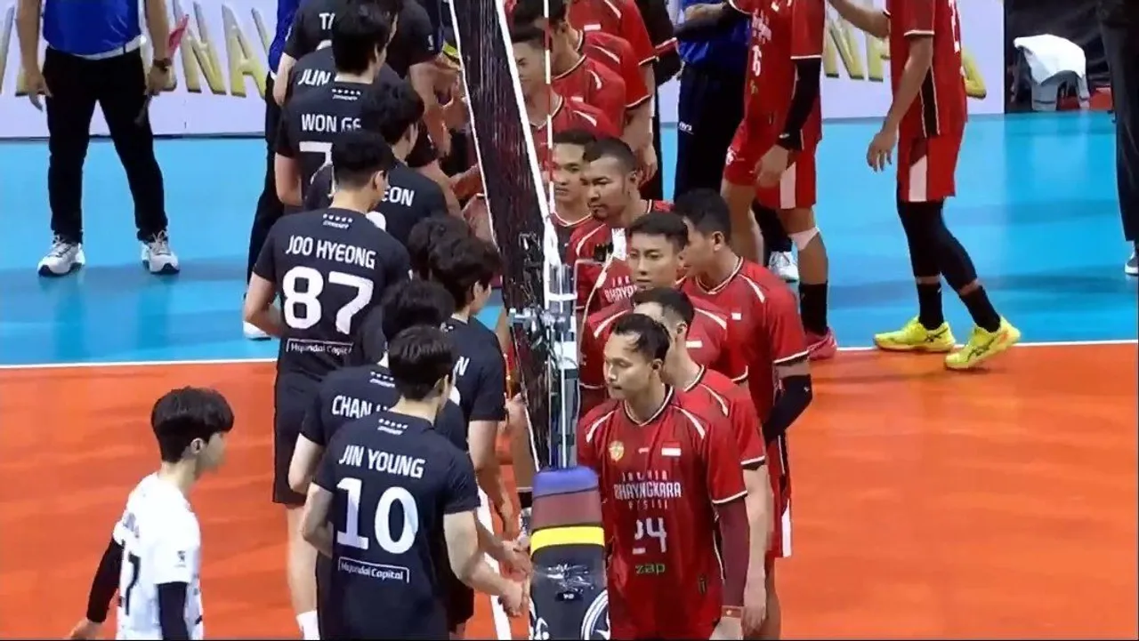 Jakarta Bhayangkara Presisi menang 3-2 atas Hyundai Skywalkers/foto: Pilipinas Live