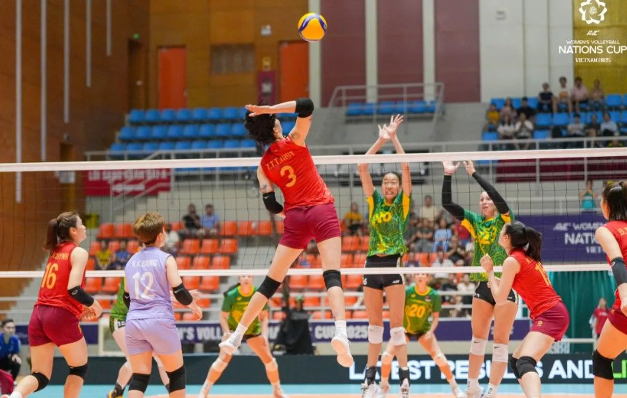 Vietnam menang 3-0 atas Australia di AVC Nations Cup 2025 Putri/foto: Ofisial AVC