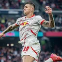 Benjamin Sesko - Penyeran RB Leipzig, Benjamin Sesko. (Foto: Instagram/rbleipzig)