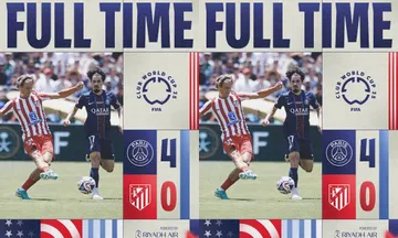 Hasil PSG vs Atletico Madrid. (Foto: Instagram/atleticomadrid)