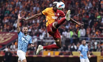 Bomber Napoli yang sempat dipinjamkan ke Galatsaray, Victor Osimhen. (Foto: Instagram/galatasaray)