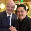 Erick Thohir dan Gianni Infantino/Foto: IG Erick Thohir
