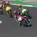 race 2 worldssp300 italia.jpg - Benat Fernandez menangi race 2 WorldSSP300 2025 seri Italia/foto: X @WorldSBK