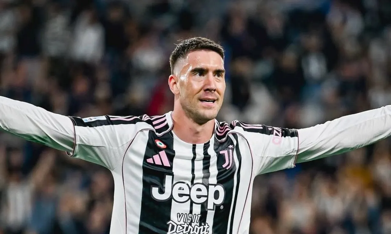 Penyerang Juventus, Dusan Vlahovic. (Foto: Instagram/juventus)