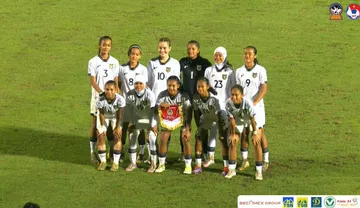 Skuad Timnas Indonesia U-19 Putri lawan Vietnam di semifinal Piala AFF U-19 2025 Putri/foto: Youtube HFF Media