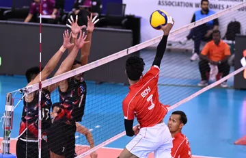 Timnas Voli Putra Indonesia/Foto: AVC