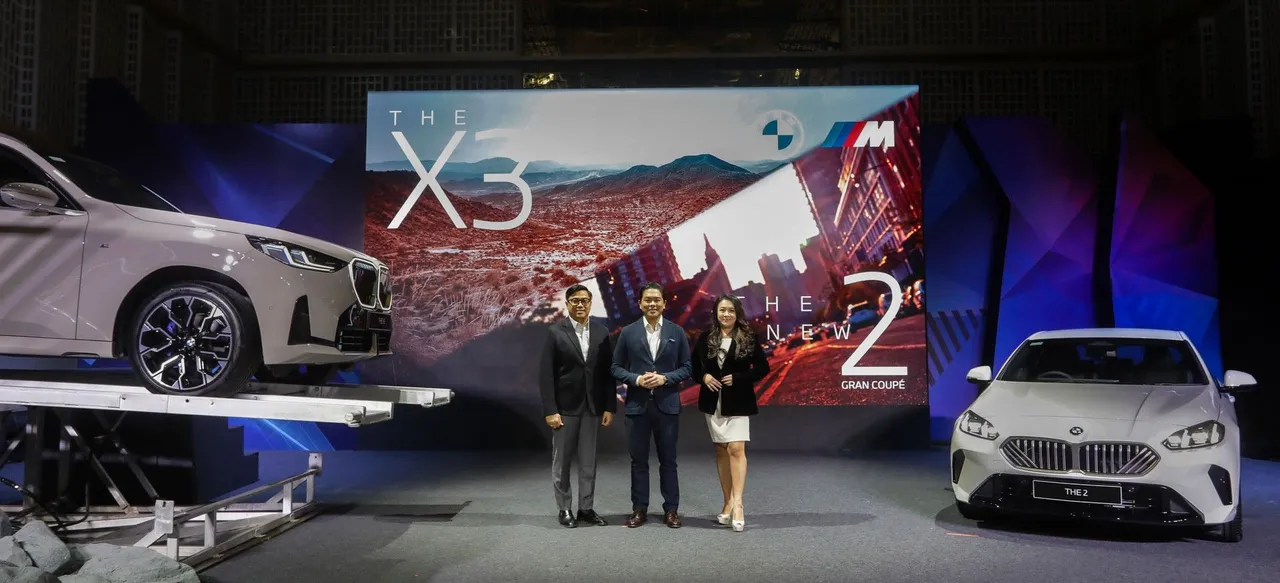 Peluncuran BMW X3 20 xDrive M Sport dan BMW 218 Gran Coupé M Sport. (BMW Indonesia)