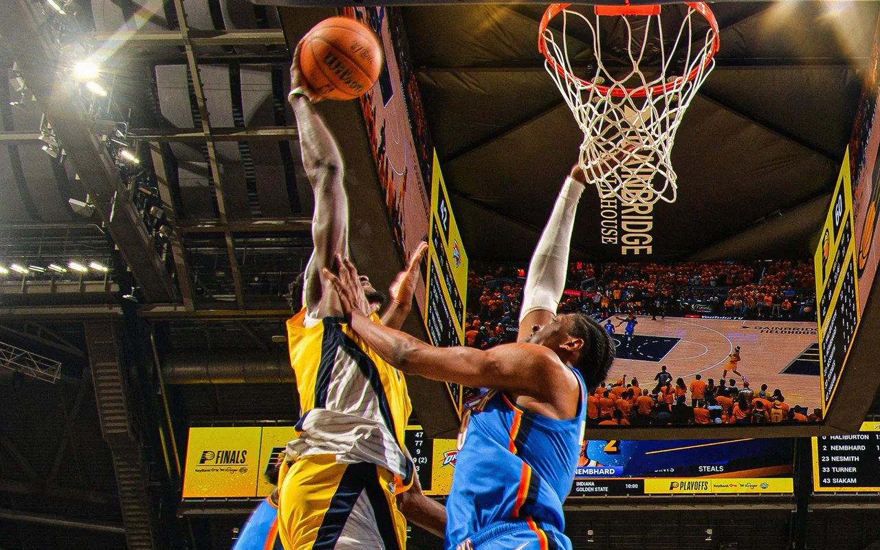 Indiana Pacers vs Oklahoma City Thunder/Foto: X NBA