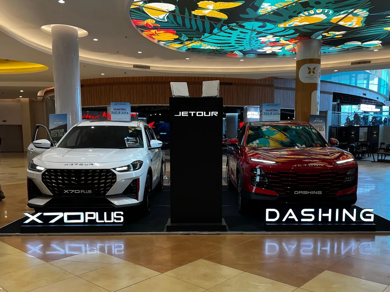 Jetour Mall to Mall Exhibition. (Jetour)
