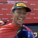 Veda Ega Pratama back to back raih kemenangan di Red Bull Rookies Cup 2025 seri Mugello/foto: Red Bull Rookies Cup