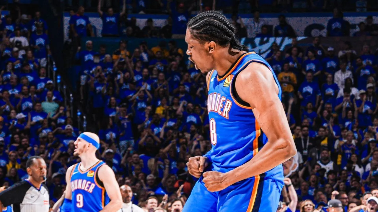 Jalen Williams Pemain Oklahoma City Thunder/X OKC.