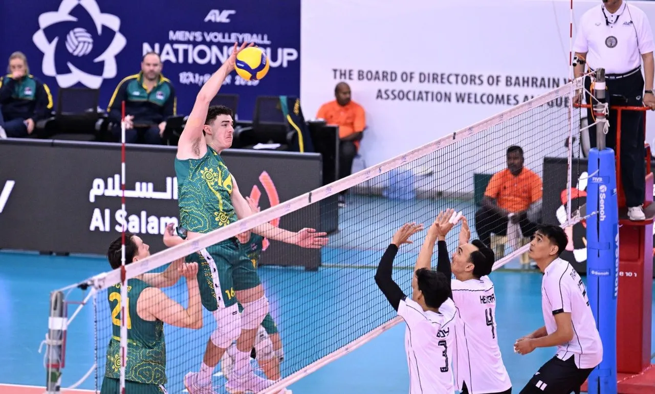 Australia kalahkan Indonesia di perebutan peringkat 5 AVC Nations Cup 2025 Putra/foto: Ofisial AVC