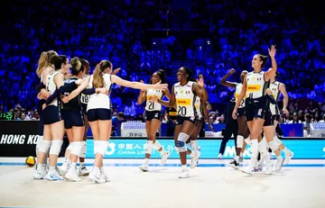 Timnas Voli Putri Italia masih tak terkalahkan di pekan kedua VNL 2025/foto: Volleyball World