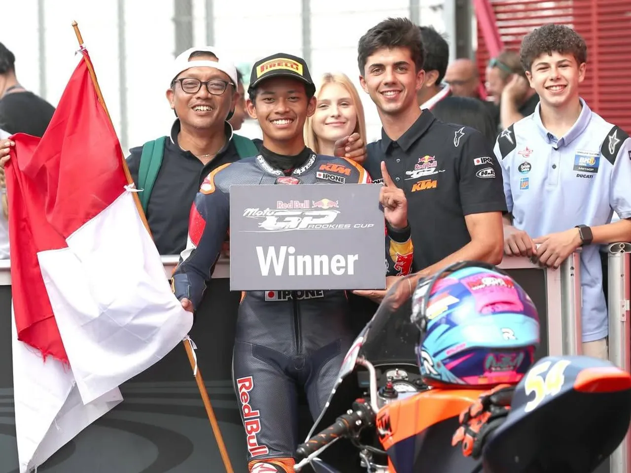 Veda Ega Pratama Juara di Mugello/Foto: Instagram 