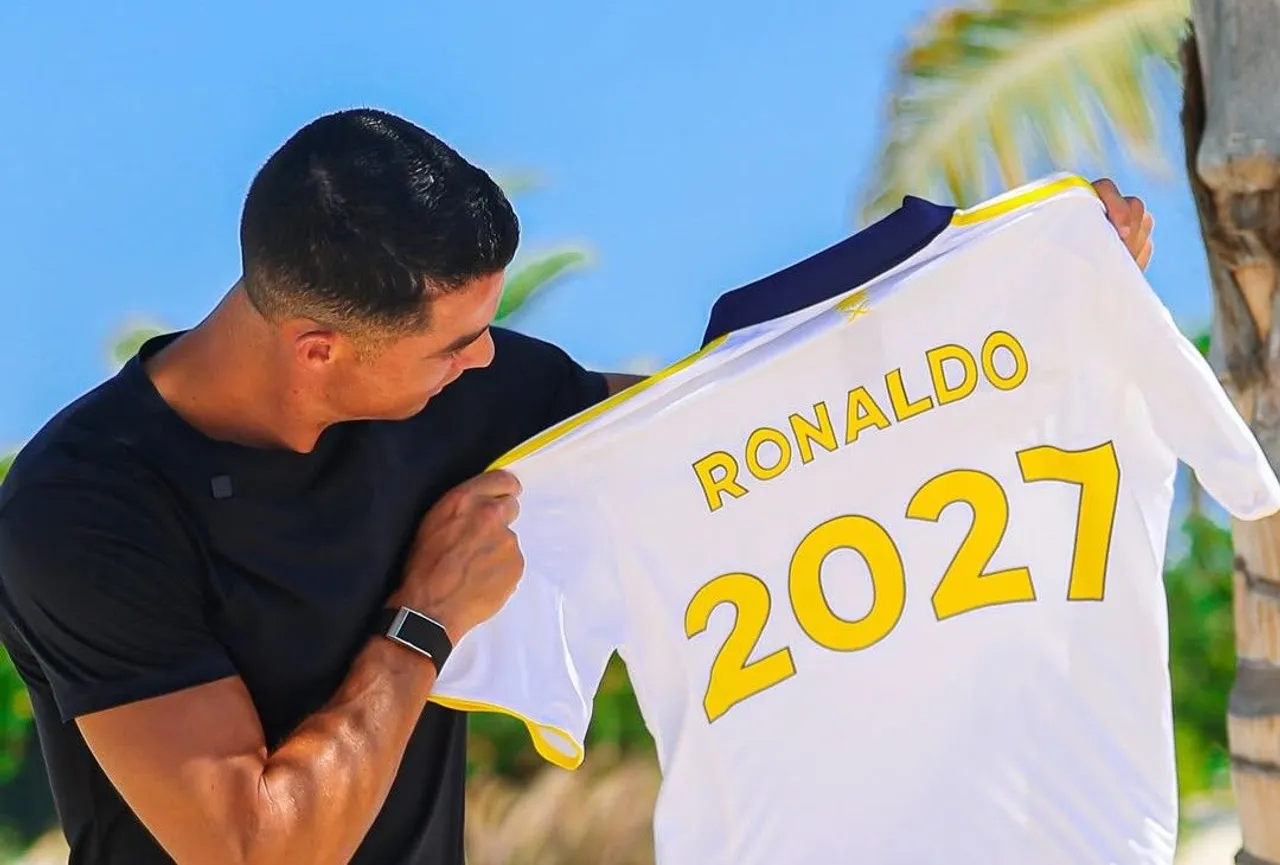 Cristiano Ronaldo Teken Kontrak Hingga 2027/Foto: Instagram Ronaldo