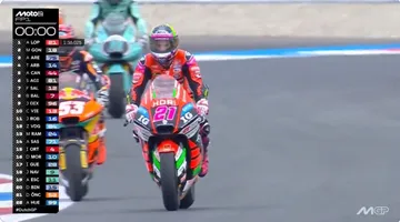 Alonso Lopez jadi yang tercepat di sesi FP1 Moto2 Belanda 2025/foto: Ofisial X @MotoGP