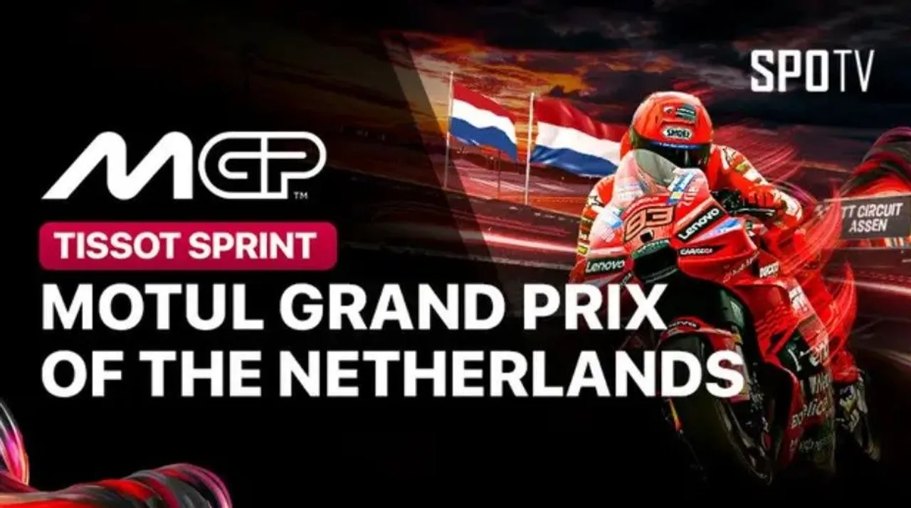 Marc Marquez tatap kemenangan kesembilan di sesi sprint race MotoGP 2025/foto: Vidio