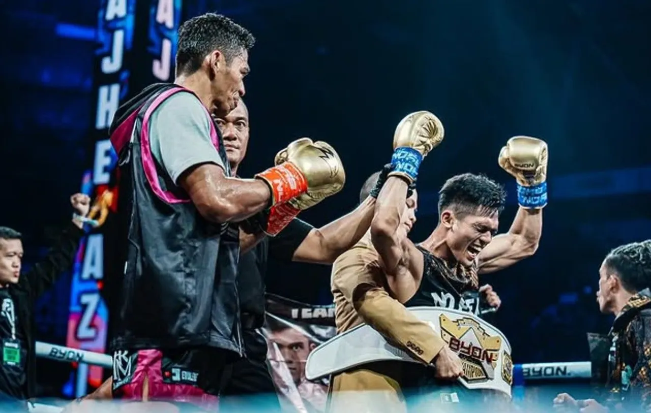 Aziz Calim kalahkan Kkajhe di Byon Combat Showbiz Vol.5/foto: Ofisial IG Byon Combat