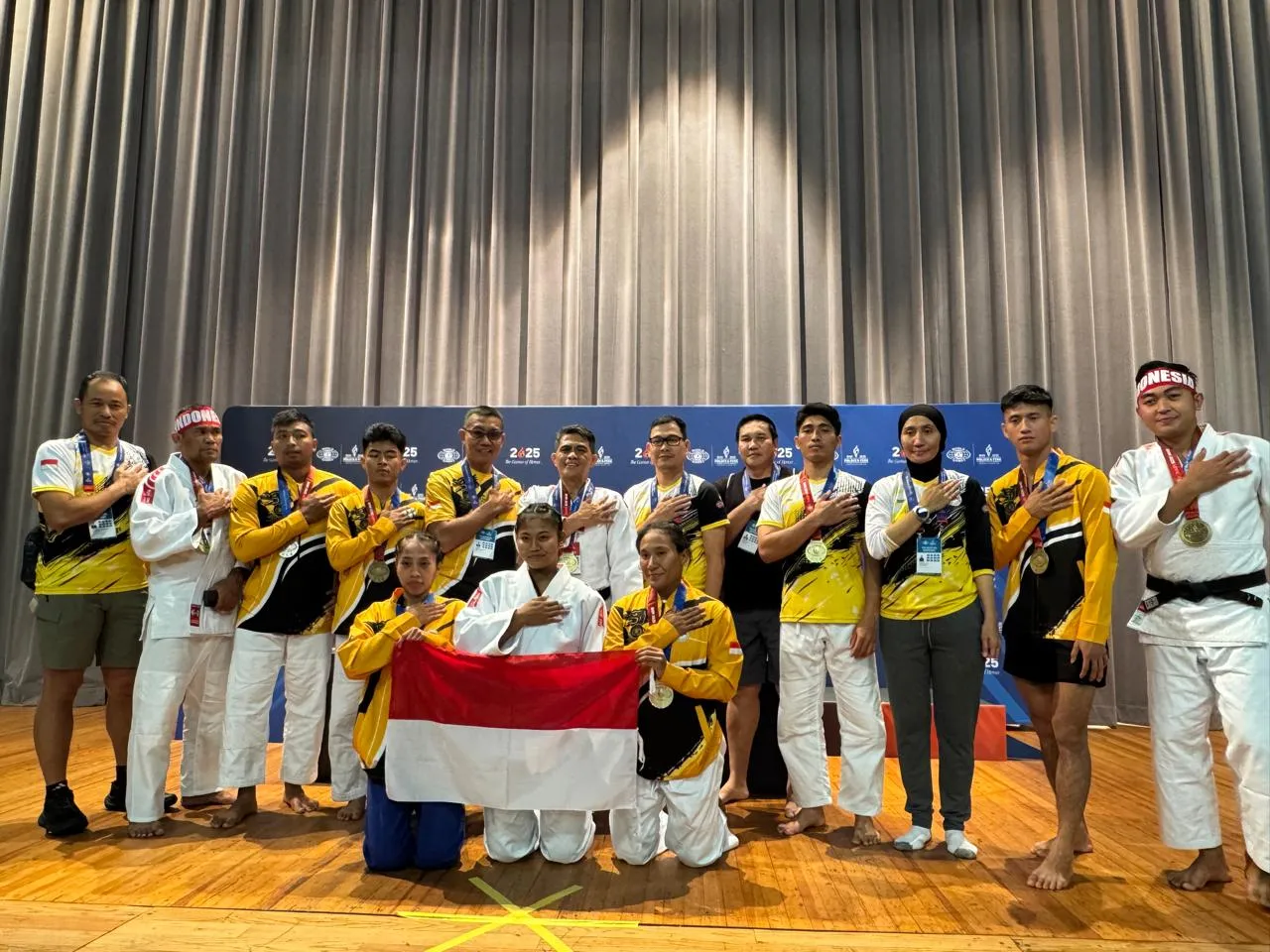 im judo Polri yang ikut serta dalam ajang World Police And Fire Games (WPFG) 2025