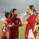 Pemain Timnas Putri Indonesia/Sportcorner Tino Ferdiano.