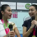 Azizah Shalsa dan Shania Salsabila juara turnamen padel Bestie Cup/foto: Youtube Bundlifetainment