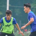 Latihan pemain Liga Indonesia All Star/IG PT LIB.