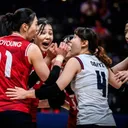 Korea Selatan berpotensi terdegradasi dari VNL 2026 jika finis di dasar klasemen akhir pada musim ini/foto: Volleyball World