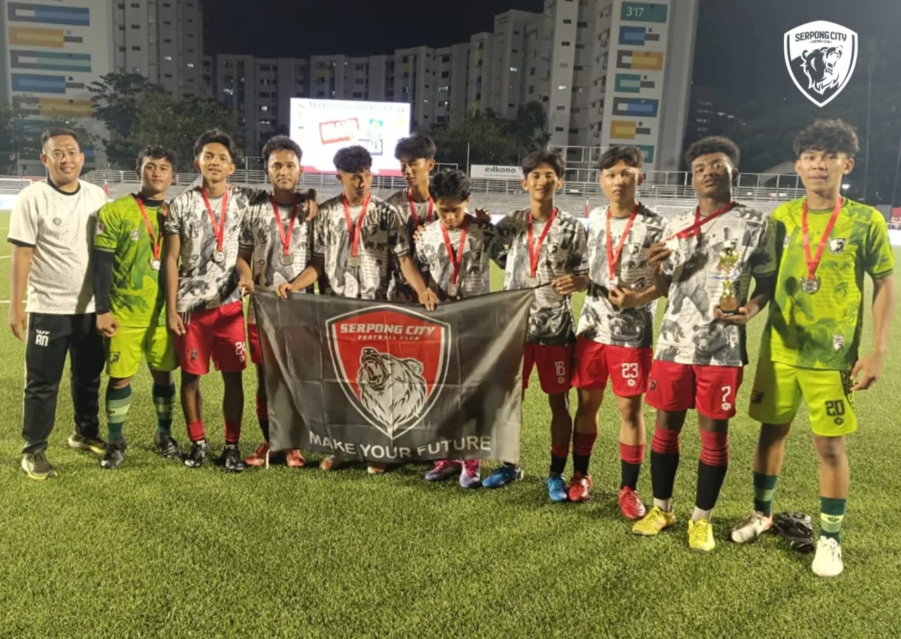 Skuad Serpong City FC pada ajang Albirex SEA Cup 2025. (Foto: Serpong City FC)