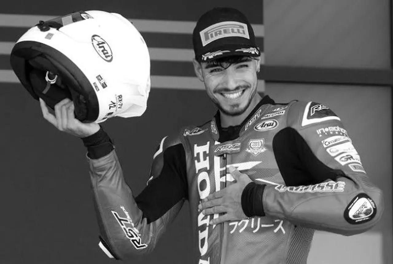 Borja Gomez, pembalap Spanyol yang meninggal dunia di sesi latihan European Stock Championship FIM JuniorGP 2025/foto: Ofisial IG JuniorGP