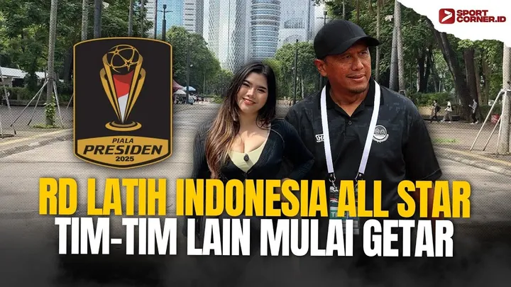 Rahmad Darmawan latih Indonesia All Star di Piala Presiden 2025/foto: SportCorner.id