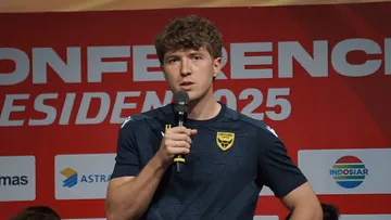 Pemain Oxford United Ole Romeny/Sportcorner Tino Ferdiano.