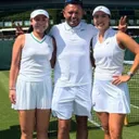 Aldila Sutjiadi berpasangan dengan Eri Hozumi di Wimbledon 2025/foto: Ofisial IG Aldila Sutjiadi.