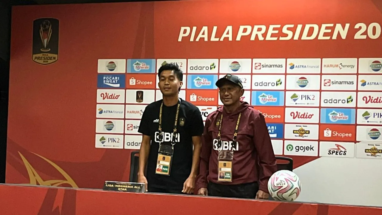 Pelatih Liga Indonesia All Star, Rahmad Darmawan/Sportcorner Muhammad Nurhendra Saputra.