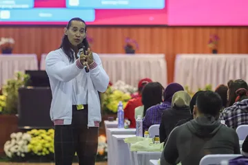 Ade Rai membagikan tips hidup sehat. (Foto: Istimewa)