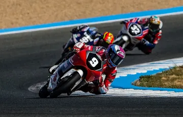 Veda Ega Pratama akhirnya meraih poin pertama di JuniorGP 2025/foto: Ofisial IG Junior Talent Team