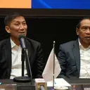 Direktur Utama PT LIB Ferry Paulus/SportCorner Tino Ferdiano.