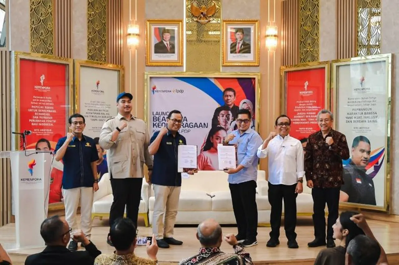 Kemenpora RI bekerja sama dengan Lembaga Pengelola Dana Pendidikan (LPDP) resmi meluncurkan Program Beasiswa Keolahragaan. (Foto: Kemenpora)