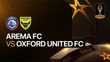 Arema FC menghadapi Oxford United di Piala Presiden 2025/foto: Vidio