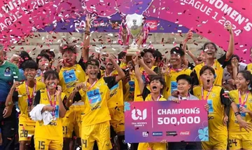BGC-College of Asian Scholars juara Liga Thailand Putri 2024/foto: IG AFC Womens Football