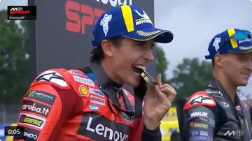Marc Marquez menangi sprint race MotoGP Jerman 2025/foto: MotoGP